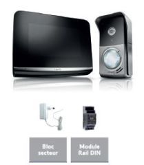 VISIOPHONE V500 IO + ALIM RAIL DIN APG