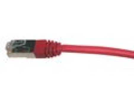 CORDON CAT6 Channel F/UTP 3m ROUGE LSZH RJ45 RJ45/RJ45 / QUALITE CHANNEL TEST