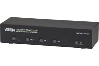SWITCH 4 PORTS VGA AUDIO ET RS232